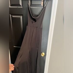 Aakaa NWT black dress. Flowing.